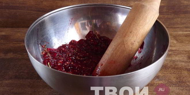 Рецепт морса из красной смородины