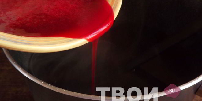 Рецепт морса из красной смородины