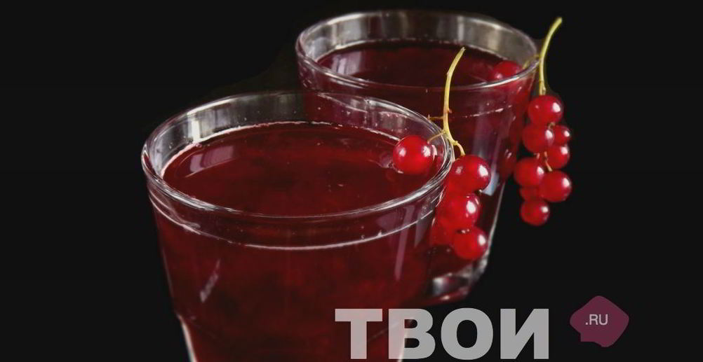 Рецепт клубничный морс из клубники