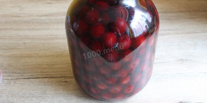 Рецепт вишневой наливки на водке