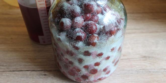 Рецепт вишневой наливки на водке