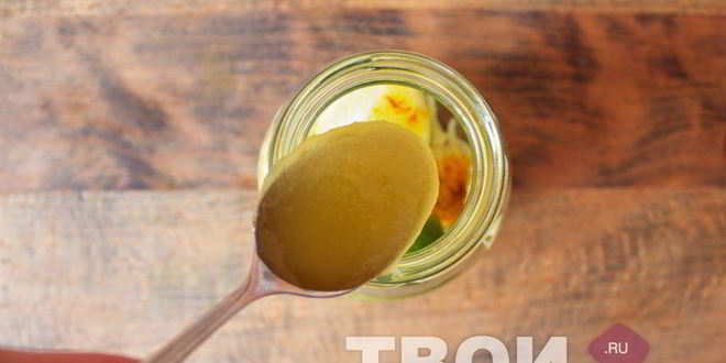 Рецепт имбирной настойки