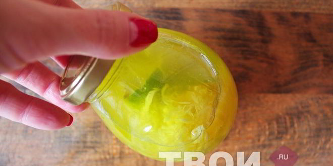 Рецепт имбирной настойки