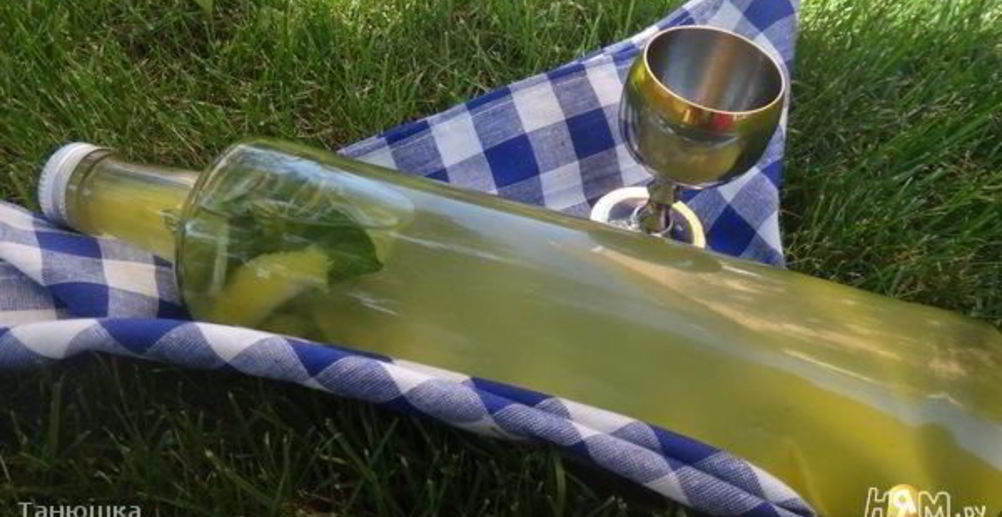 Рецепт мятную настойку