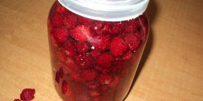 Рецепт настойки малиновой