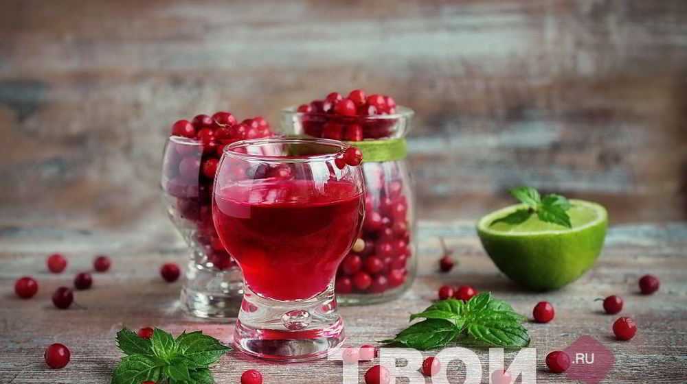 Как приготовить настойку на бруснике