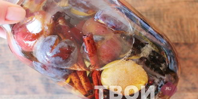 Рецепт настойки на черносливе