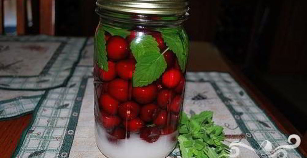 Рецепт вишневую настойку с корицей и гвоздикой