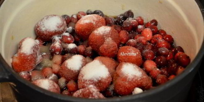 Рецепт клюквенного соуса сангрия