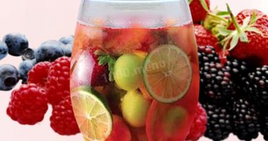 Рецепт Коктейля игристая Сангрия с ликером Куантро