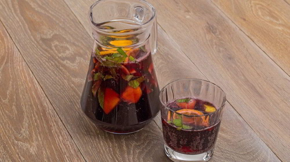 Как приготовить сангрию без алкоголя