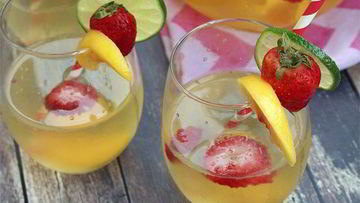 Рецепт Сангрии из белого вина