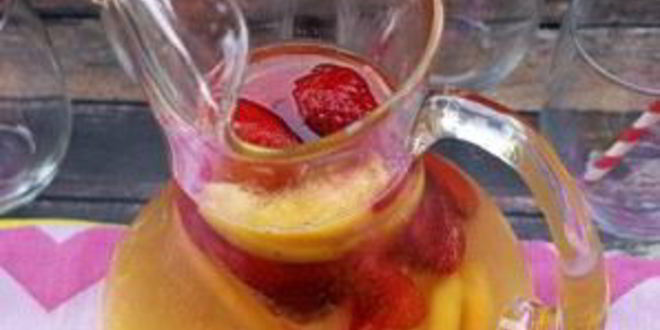 Рецепт сангрии из белого вина