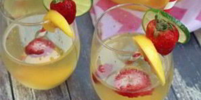 Рецепт сангрии из белого вина