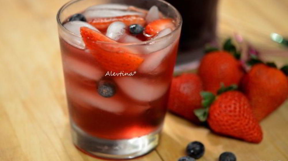 Как приготовить сангрию розе