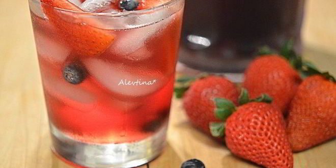 Рецепт сангрии розе