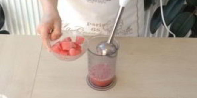 Рецепт арбузного освежающего смузи