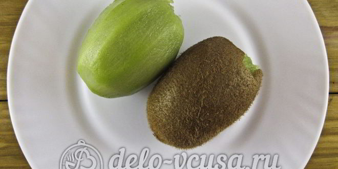 Рецепт овсяного смузи с бананом и киви