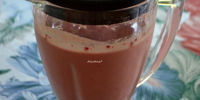 Рецепт розового смузи