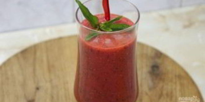 Рецепт смузей из клубники