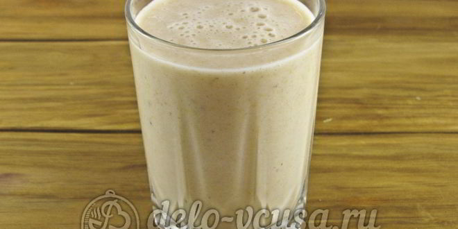 Рецепт смузей на кефире с бананом и мандарином