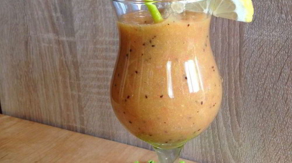 Как приготовить смузи солнечная витаминка