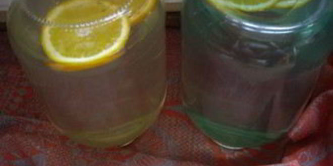 Рецепт березового сока с апельсином