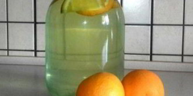 Рецепт березового сока с апельсином