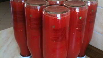 Рецепт Пряного томатного сока