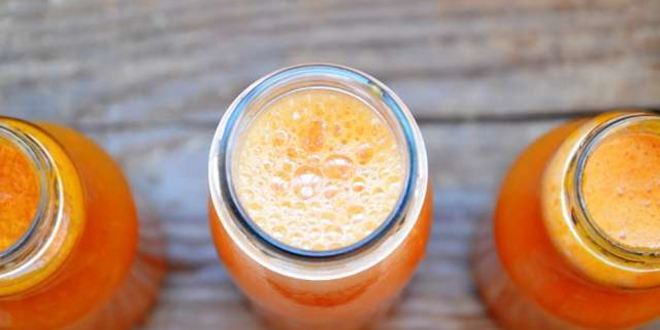 Рецепт сока из тыквы, яблок и моркови