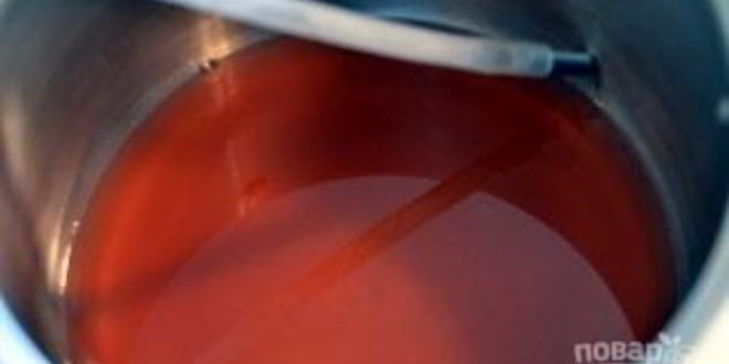 Рецепт сока вишневого