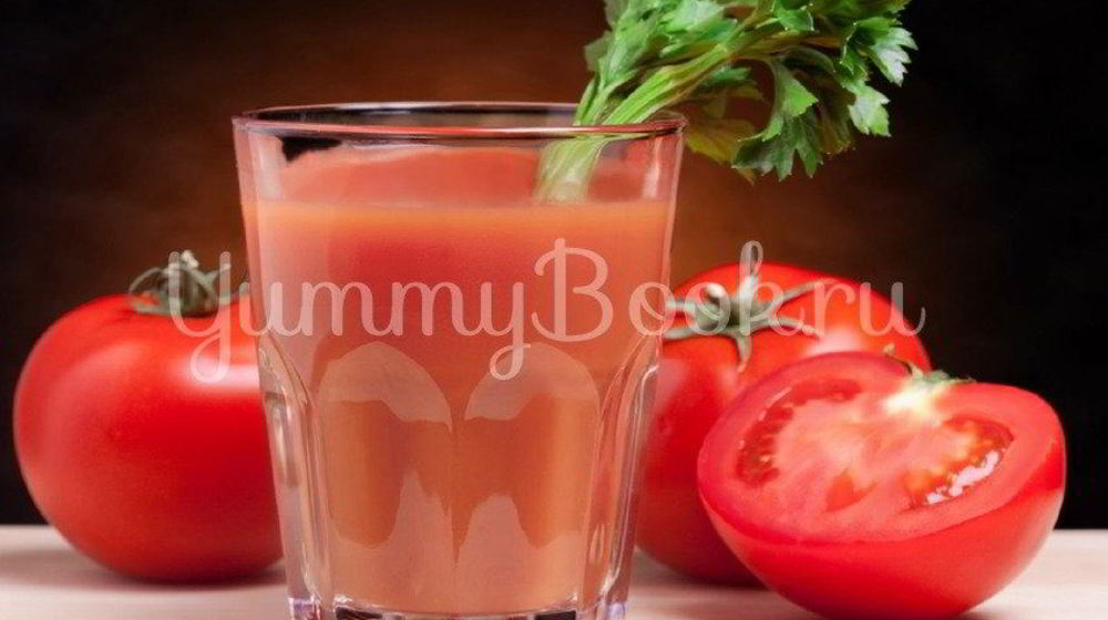 Как приготовить томатный сок со специями