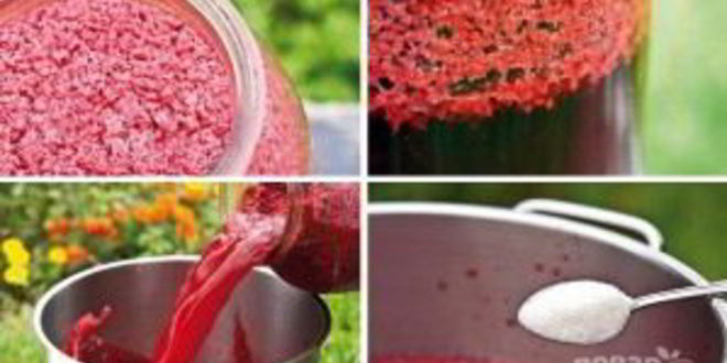 Рецепт вина из малины