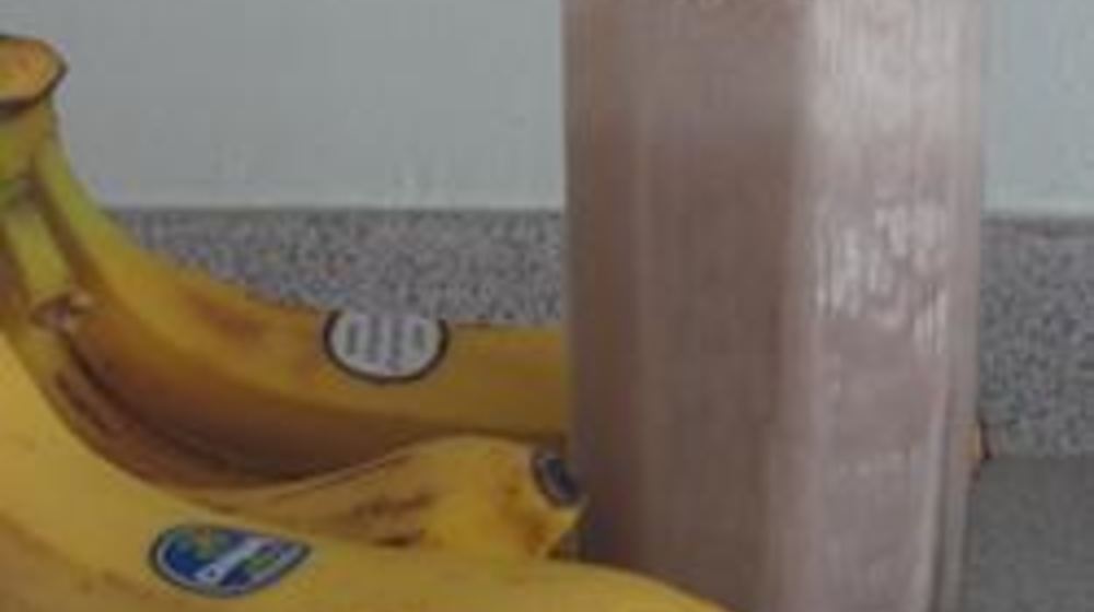 Как приготовить воздушный банановый коктейль