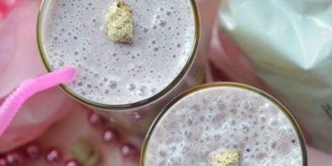 Рецепт ягодного коктейля с отрубями