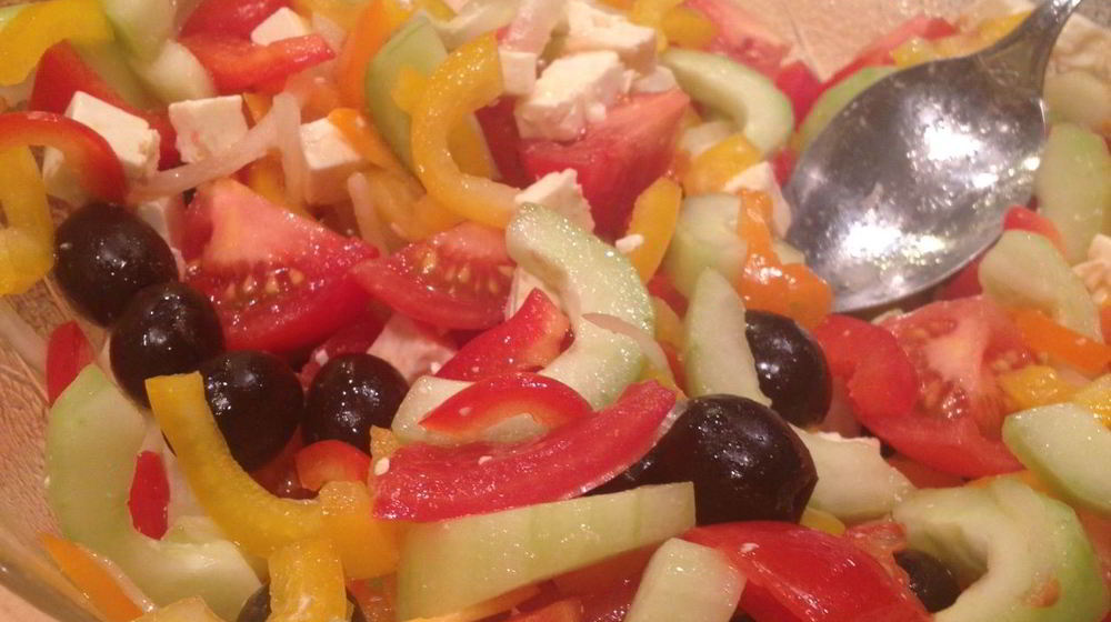 Как приготовить домашний греческий салат
