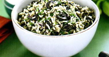 Рецепт Греческого рисового салата