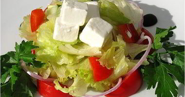 Рецепт Греческого салата с адыгейским сыром