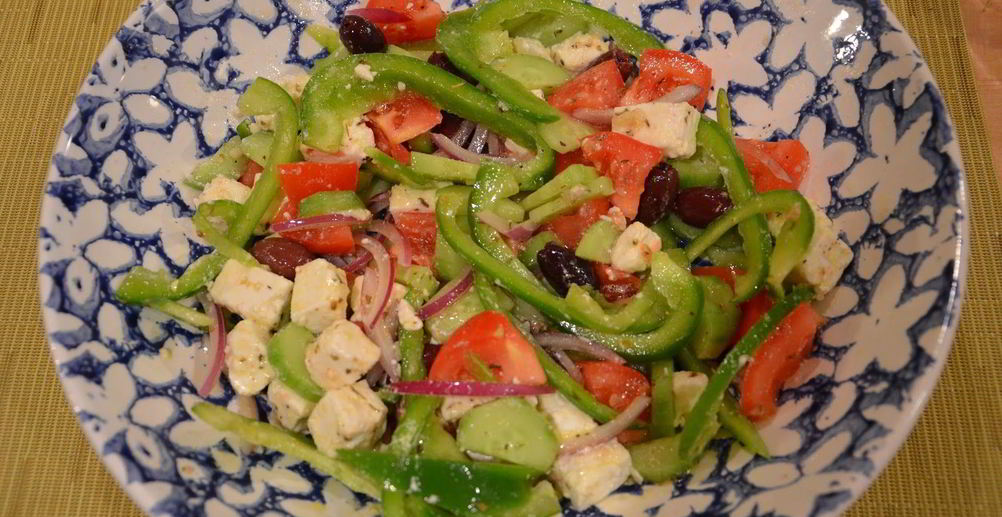 Рецепт греческий салат