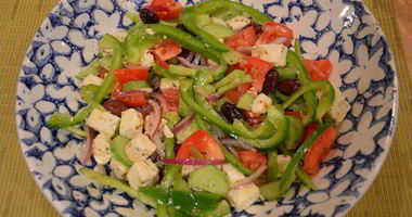 Рецепт Простого греческого салата