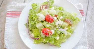 Рецепт Салата Греческого простого