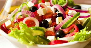 Рецепт Салата греческого с бальзамическим уксусом