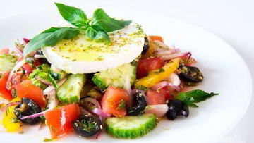 Рецепт Салата Греческого с сыром фета