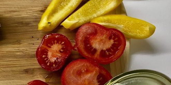 Рецепт салата-гриля с сыром халуми по-гречески