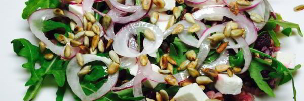 Рецепт Салата из гречки со свеклой и брынзой