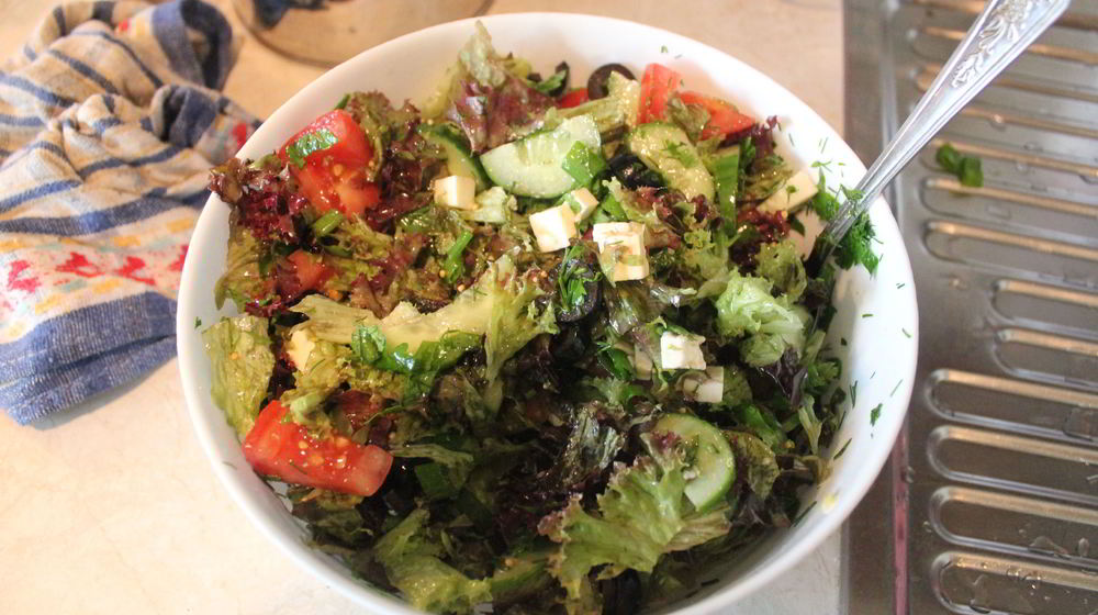 Как приготовить салат по-гречески