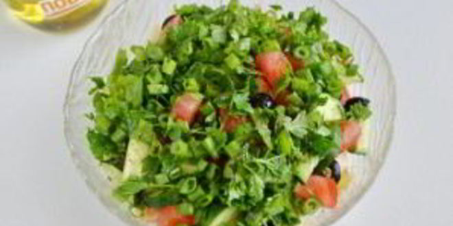 Рецепт салата с брынзой по-гречески