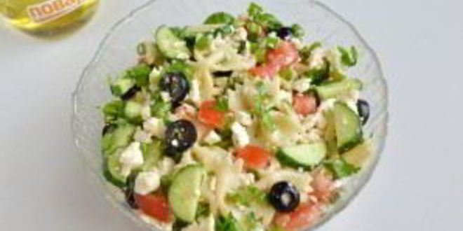 Рецепт салата с брынзой по-гречески