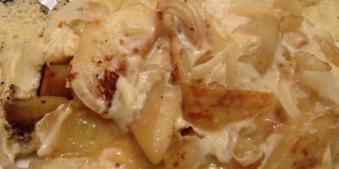 Рецепт горячего картофельного салата