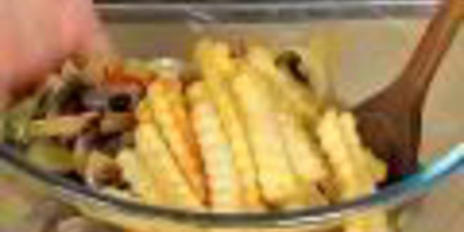 Рецепт картофельного салата с грибами